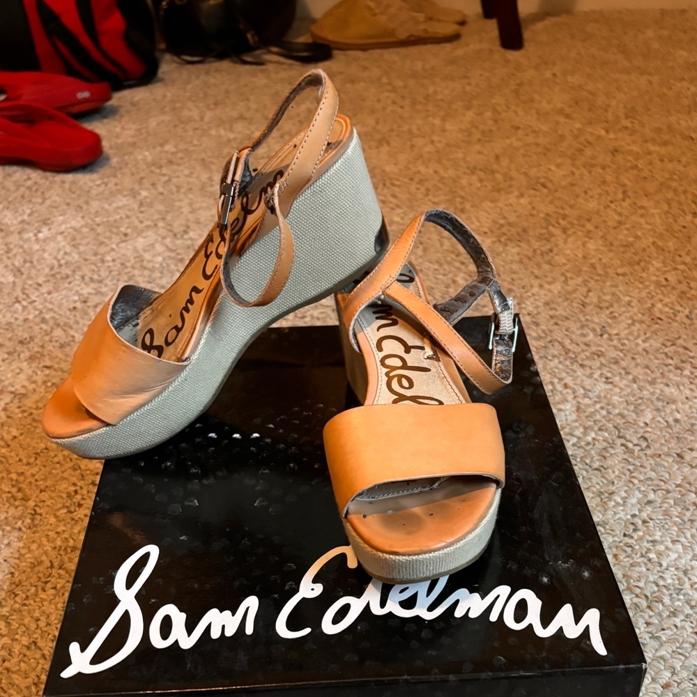 Sam Edelman platform sandals